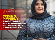 Annisa Mahesa, Anggota DPR Termuda Punya Harta Rp 5,8 Miliar