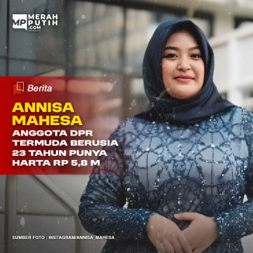 Annisa Mahesa, Anggota DPR Termuda Punya Harta Rp 5,8 Miliar
