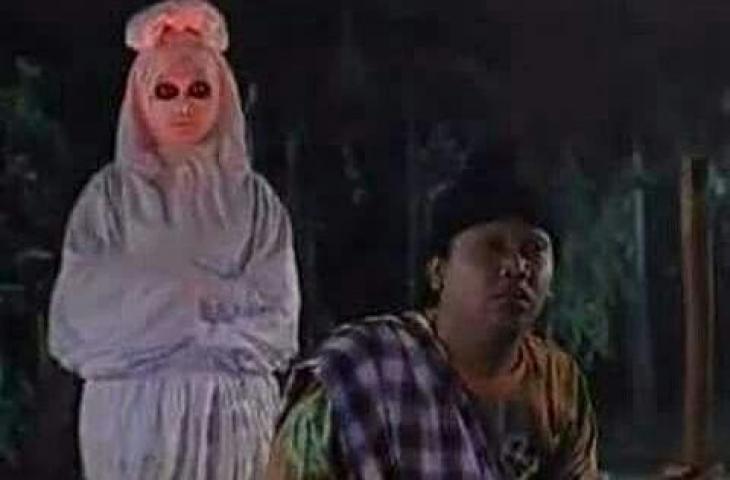 Mandra juga sempat bermain di serial Jadi Pocong. (Foto: Youtube)