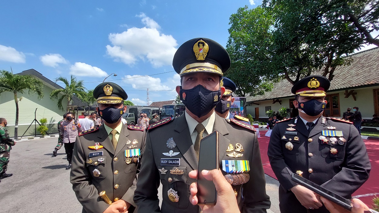 Komandan Korem (Danrem) 074, Kolonel Inf Rudy Saladin. (MP/Ismail)