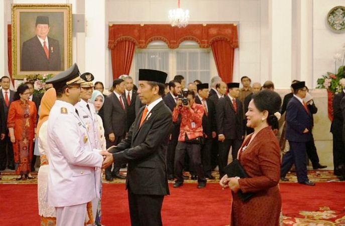 Jokowi lantik