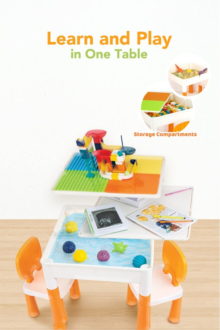 ‘Fun Bricks Table’, Meja Bermain untuk Tingkatkan Imajinasi Anak