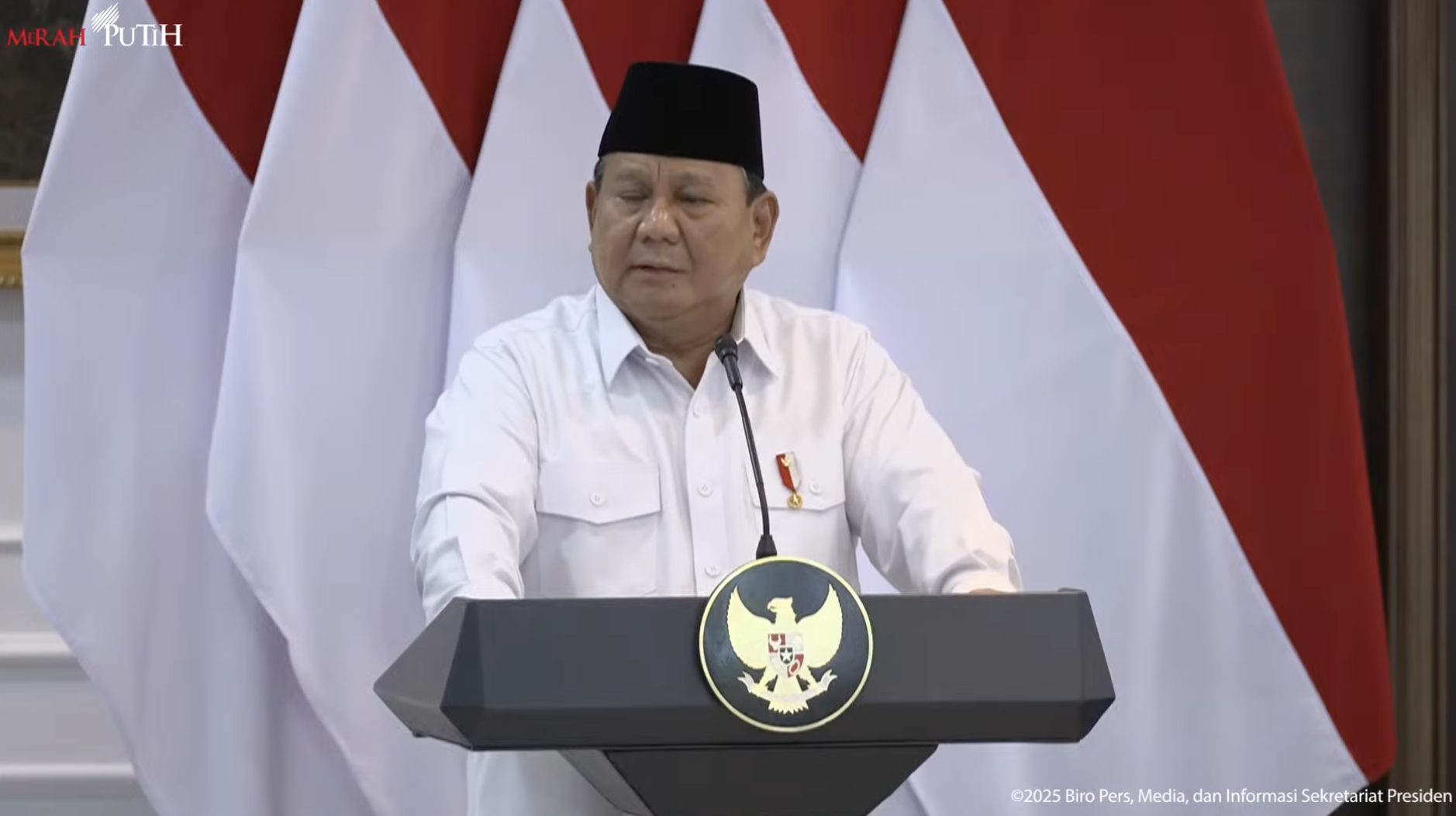 Presiden Prabowo Tegaskan Indonesia Tidak Boleh Dianggap Remeh Usai Timnas Kalah 1-5 dari Australia