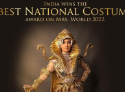 Karya Desainer Indonesia Menangi Kostum Nasional Terbaik di Mrs World 2022