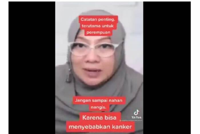  [HOAKS atau FAKTA]: Tahan Nangis Sebabkan Kanker