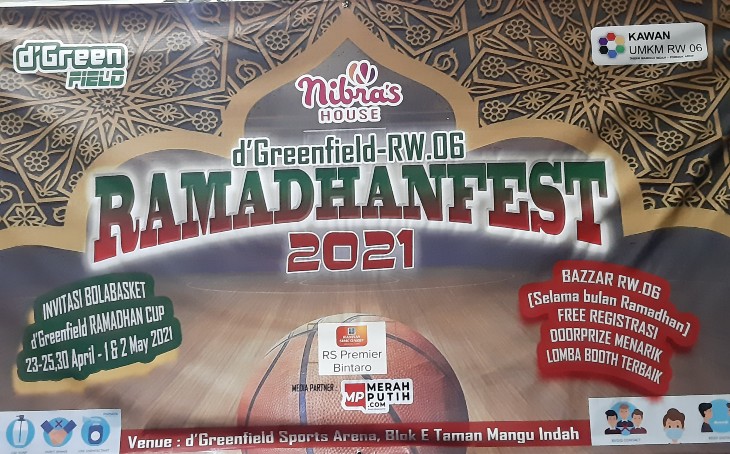 Di Tengah Pandemi, Warga Taman Mangu Indah Gelar Ramadan Fest 2021