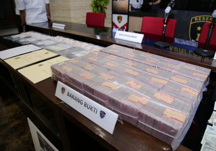 Polri Lacak Transaksi Kasus Penipuan Kripto JYPRX SYIPC LEEDSX Hingga Luar Negeri