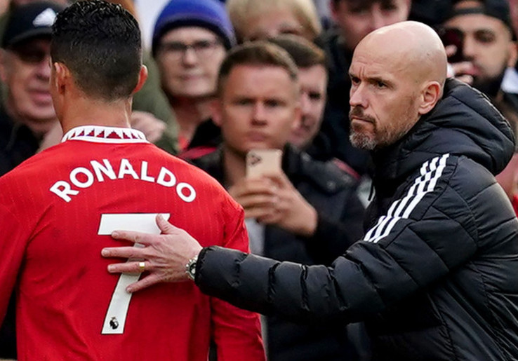 Erik ten Hag Blak-blakan Bongkar Penyebab Konflik dengan Cristiano Ronaldo di Manchester United
