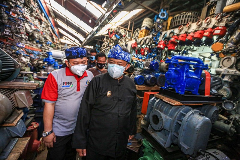 Cegah COVID-19 di Pasar Tradisional, Pedagang Bentuk Satgas