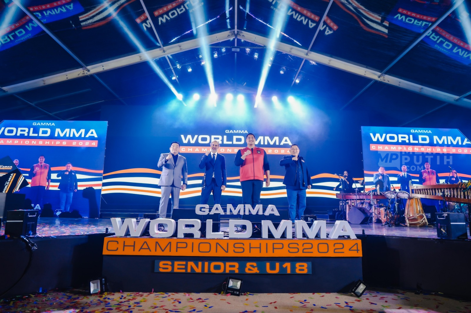 Opening Ceremony GAMMA MMA World Championship 2024 Level Senior - MerahPutih
