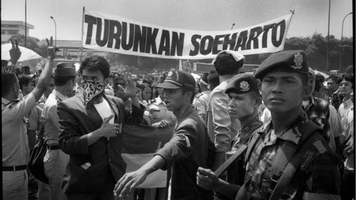 Suharto Didemo Mahasiswa di Jerman Titik Asal Jatuhnya Orba