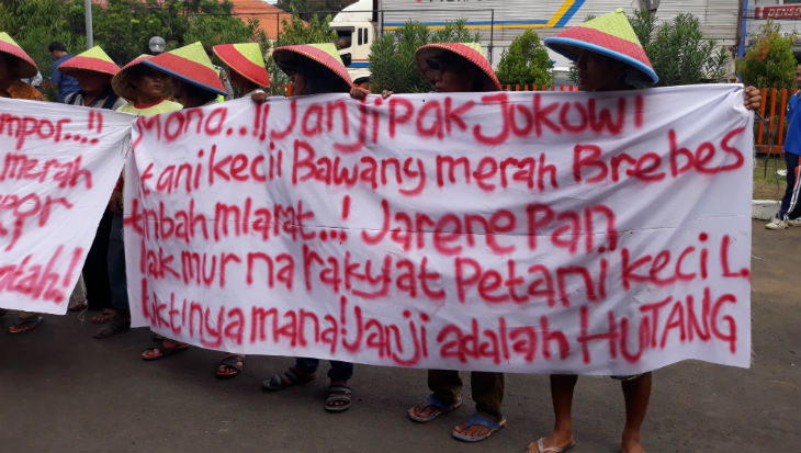 Petani Bawang Minta Bulog Serap Hasil Panen