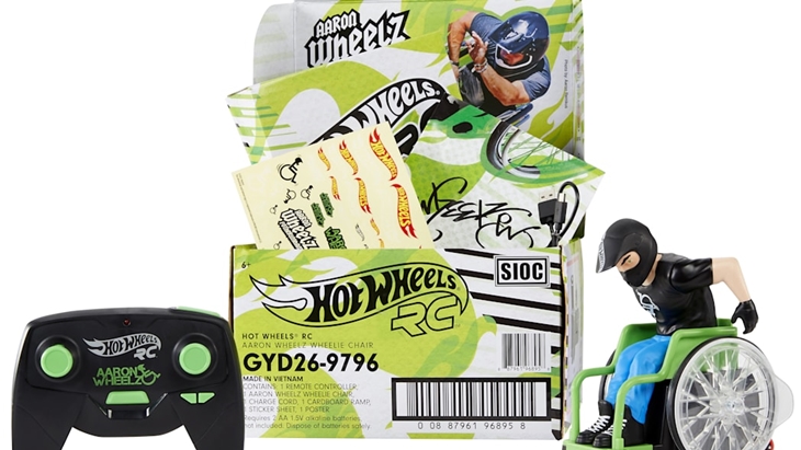 Hot Wheels Luncurkan Mainan Kursi Roda Remote Control Pertama