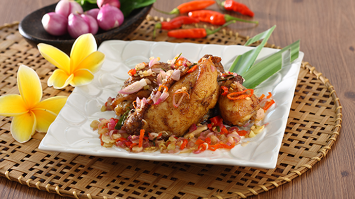 Resep Ayam Goreng Siram Sambal Matah 