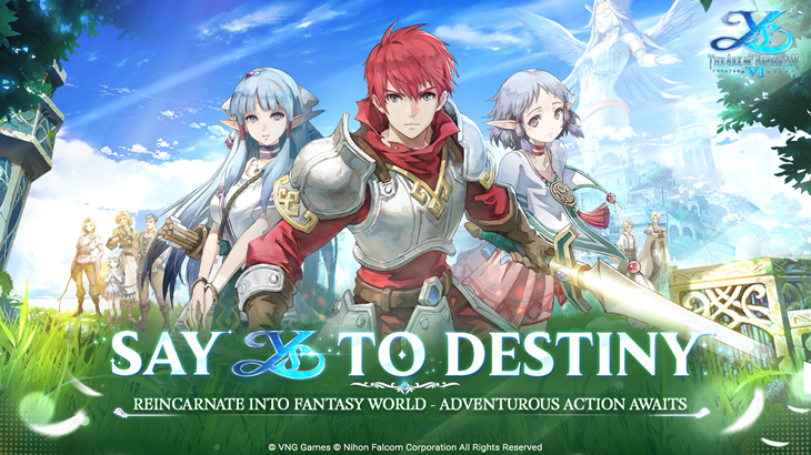 Game Ys 6 Mobile: The Ark of Napishtim Gaet 1,2 Juta Gamers