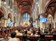 Indahnya Toleransi, Masjid Istiqlal Sediakan Parkir untuk Jemaat Misa Malam Natal Gereja Katedral