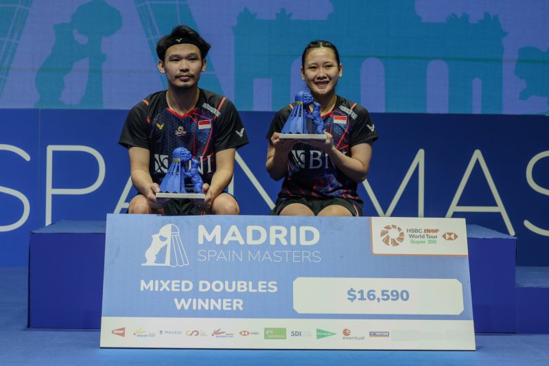 Juara di Spain Masters 2024, Rinov/Pitha Jaga Asa Menuju Olimpiade