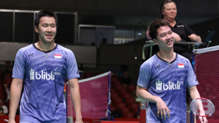Bertemu Kembali Boe/Mogensen, Kevin/Marcus: Enjoy Aja