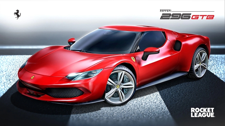Gim 'Rocket League' Menambahkan Mobil Ferrari 296 GTB