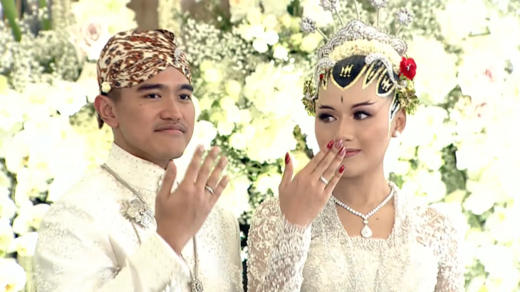 Maskawin Penuh Makna Kaesang pada Erina