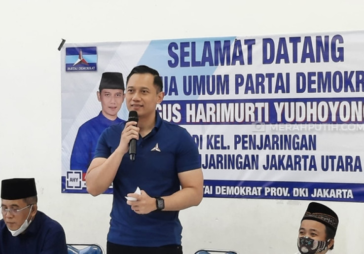 Terima Keluhan Emak-emak Kampung Akuarium, AHY Janjikan Pasar Murah Sebelum Lebaran