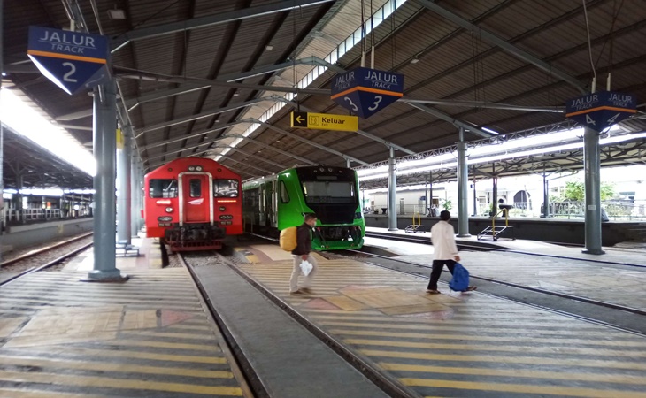 Kereta Api tambahan sudah disiapkan PT KAI untuk hadapi lonjakan penumpang saat Natal dan Tahun Baru 2020