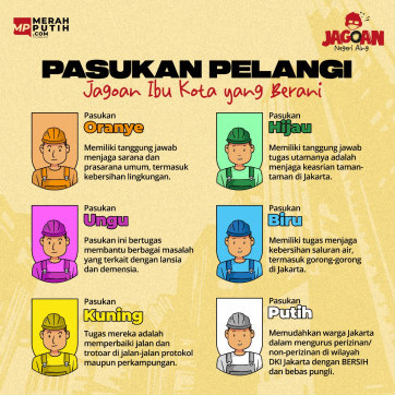 Pasukan Pelangi : Jagoan Ibu Kota yang Berani