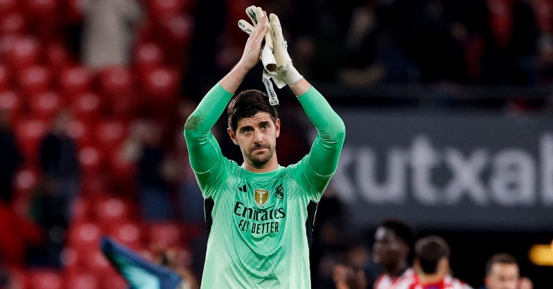 Real Madrid Umumkan Thibaut Courtois Cedera Otot Paha, Akan Absen dalam Perempat Final Liga Champions Vs Bayern Munchen dan Derby Madrid