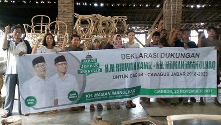 Pengrajin Rotan Cirebon Pikir Ulang Dukung Ridwan Kamil