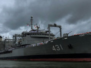 Kapal Perang Kharg Iran Merapat di Indonesia