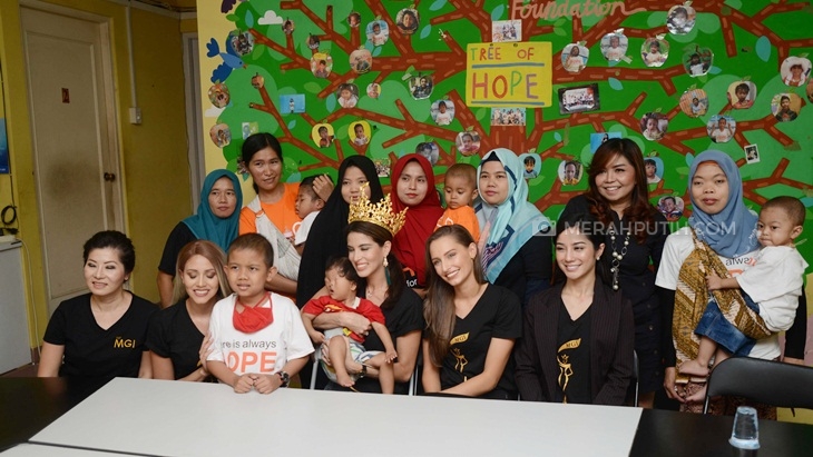 Nadia Purwoko Berikan Motivasi dan Semangat Anak Penderita Kanker