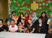 Nadia Purwoko Berikan Motivasi dan Semangat  Anak Penderita Kanker