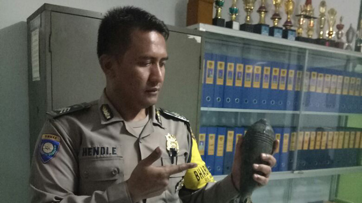 Penemuan Mortir-80 Gegerkan Warga Garut