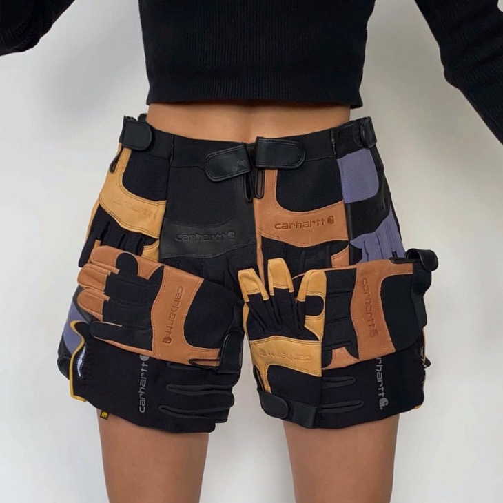 PUMA D Nicole McLaughlin Ciptakan Jaket Upcycle dari Sarung Tangan Kiper