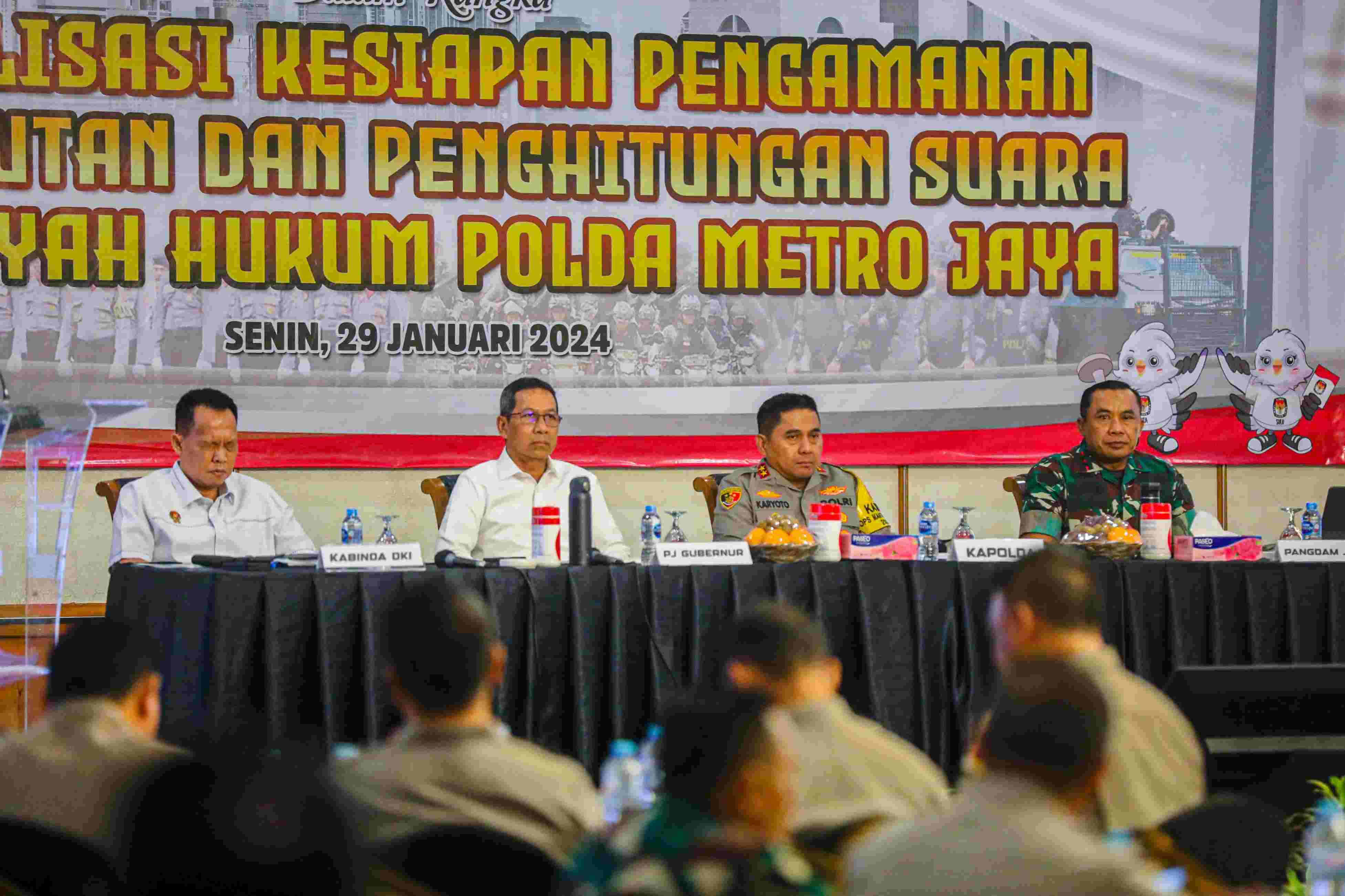 Pemprov DKI Bantu Jaringan Internet di 44 Lokasi Rekapitulasi Pemilu 2024