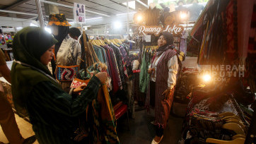 Kemeriahan Bazar UMKM Merah Putih Peringati HUT Partai Gerindra ke-17