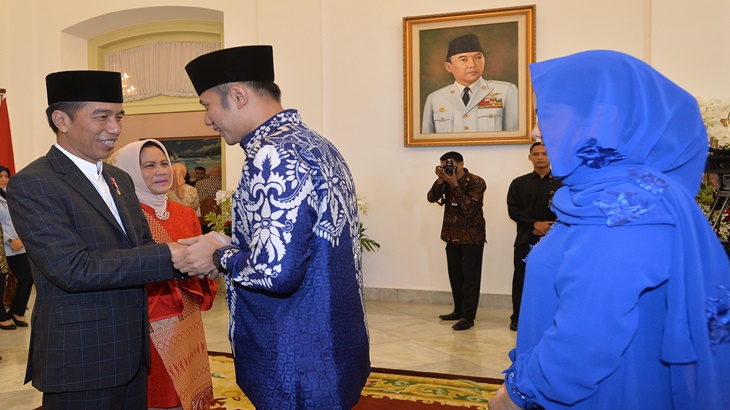 Agus Harimurti Yudhoyono dan Anissa Pohan 
