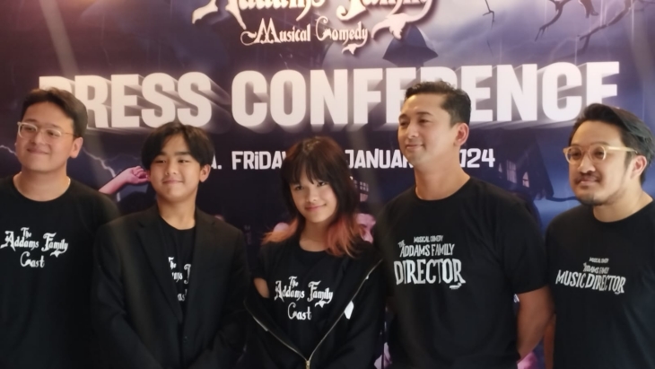 Principessa Theolema Jadi Wednesday di Drama Musikal 'The Addams Family'