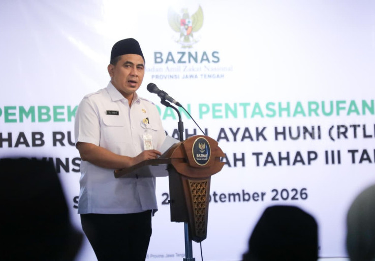 Pemprov Jateng Targetkan Kemiskinan Turun Menjadi 8,70 Persen Akhir 2026