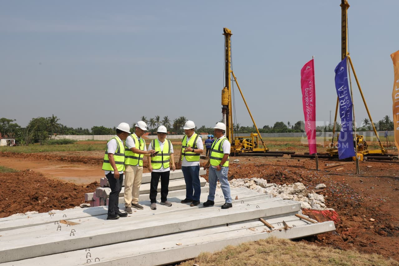 Groundbreaking Pembangunan Cluster Allurea Perumahan Premium Dekat Bandara Soekarno-Hatta