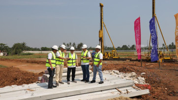 Groundbreaking Pembangunan Cluster Allurea Perumahan Premium Dekat Bandara Soekarno-Hatta