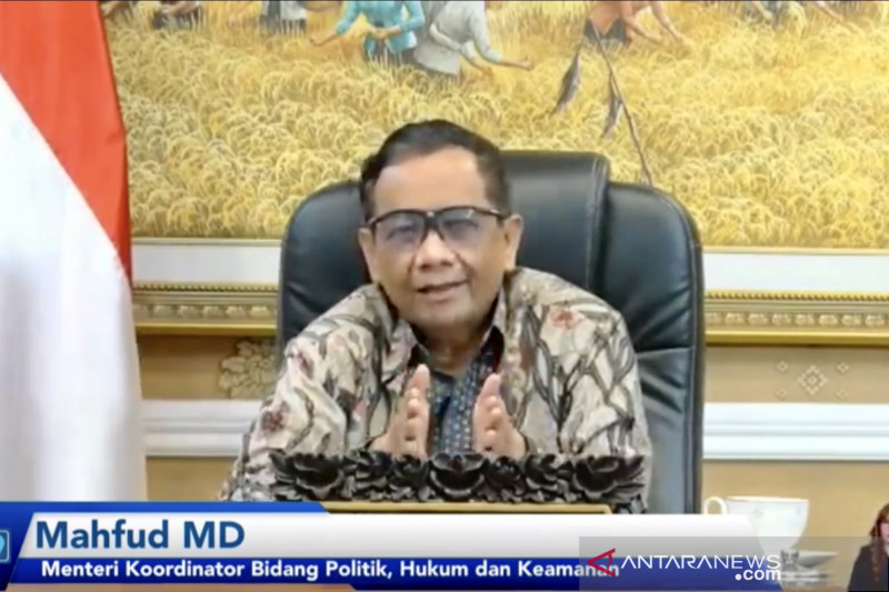 Menkopolhukam Mahfud MD. (Foto: Antara)