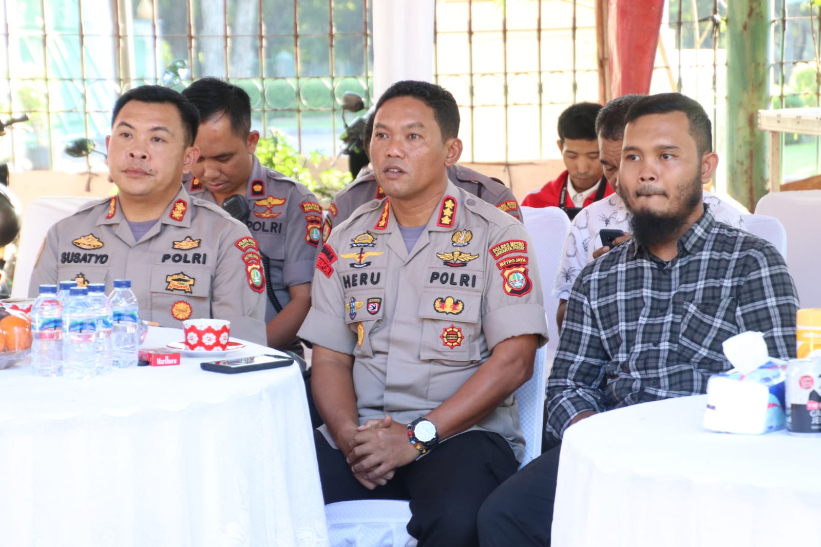 Kapolres Metro Jakarta Pusat Kombes Heru Novianto. Foto: MP/Kanu