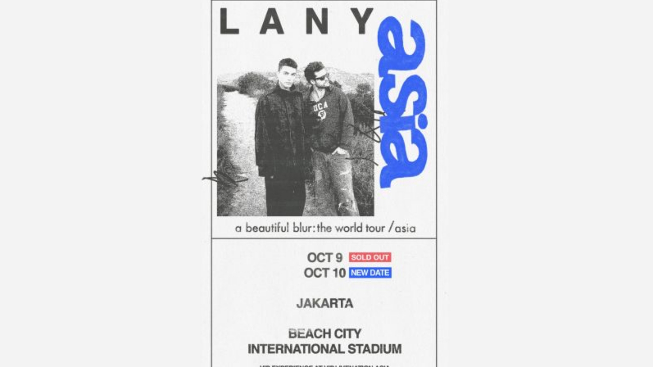 LANY Tambah Jadwal 'A Beautiful Blur; The World Tour' di Jakarta