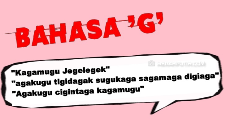 Bahasa 'G', Kode Rahasia Tongkrongan Pelajar Generasi 90-an Negeri Aing