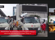 PMI Serah Terima Donasi Tahap Kedua Gerakan Sejuta Masker untuk Indonesia