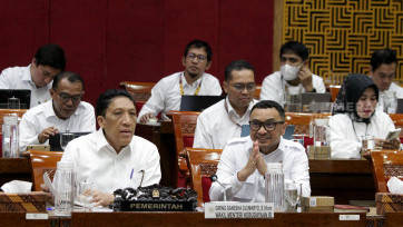 Raker Wamen Kebudayaan Giring Ganesha dengan Komisi X DPR Bahas Program Kerja 