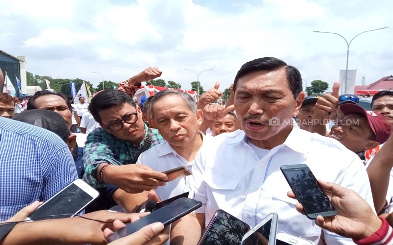 Beredar Video Kericuhan Debat Capres Kedua, Luhut Tampak Naik Pitam