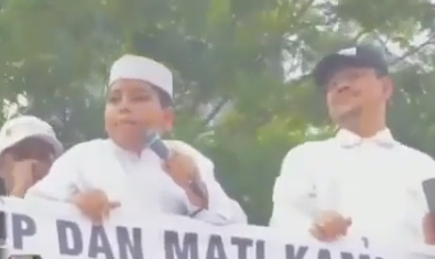 Bocah Orasi Pilih Prabowo di Aksi Bela Tauhid, KPAI Tuntut Ketegasan Bawaslu
