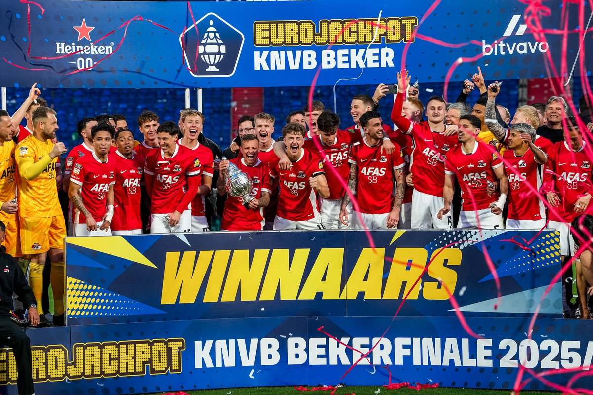 AZ Alkmaar Gilas NEC Nijmegen 5-1 untuk Rengkuh Gelar Piala KNVB Kelimanya